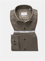 Eterna Super Soft jersey by1863 taupe. Modern Fit 2159 34 JS82